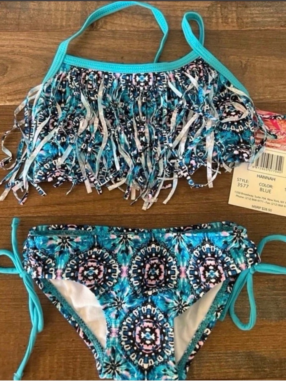 Kanu Surf Girl Bikini Set Size 2T
